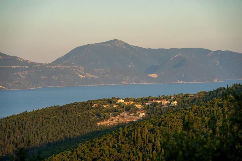 Villa Elisabeth Sea View Private Pool Fiskardo Kefalonia Katsaráta Exteriör bild