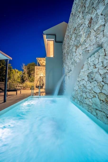 Villa Elisabeth Sea View Private Pool Fiskardo Kefalonia Katsaráta Exteriör bild