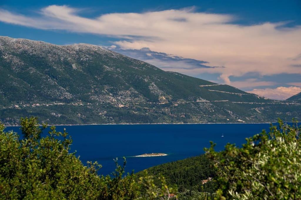 Villa Elisabeth Sea View Private Pool Fiskardo Kefalonia Katsaráta Exteriör bild