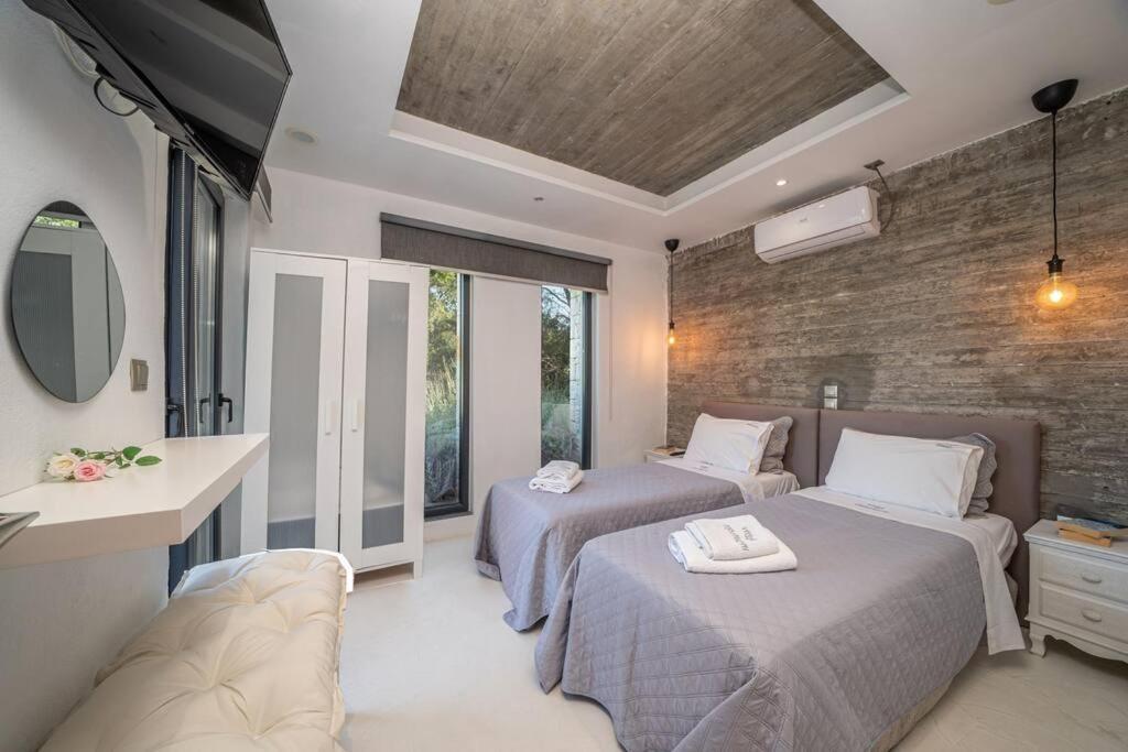 Villa Elisabeth Sea View Private Pool Fiskardo Kefalonia Katsaráta Exteriör bild